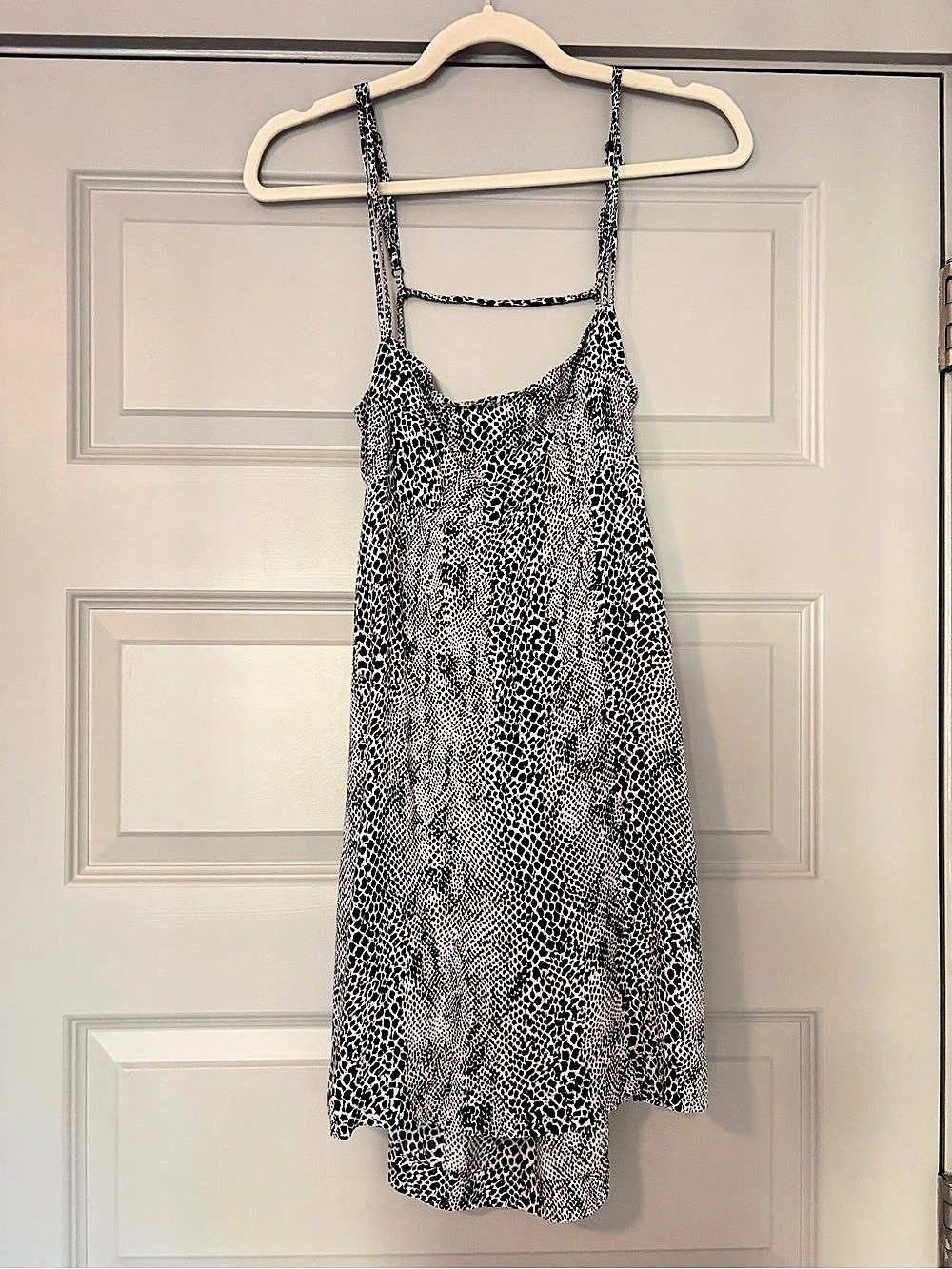 Animal Print Mini Dress
